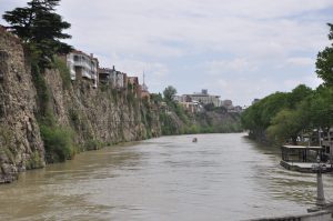 Тбилиси столица Грузии река Кура