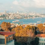 Вид на город Стамбул